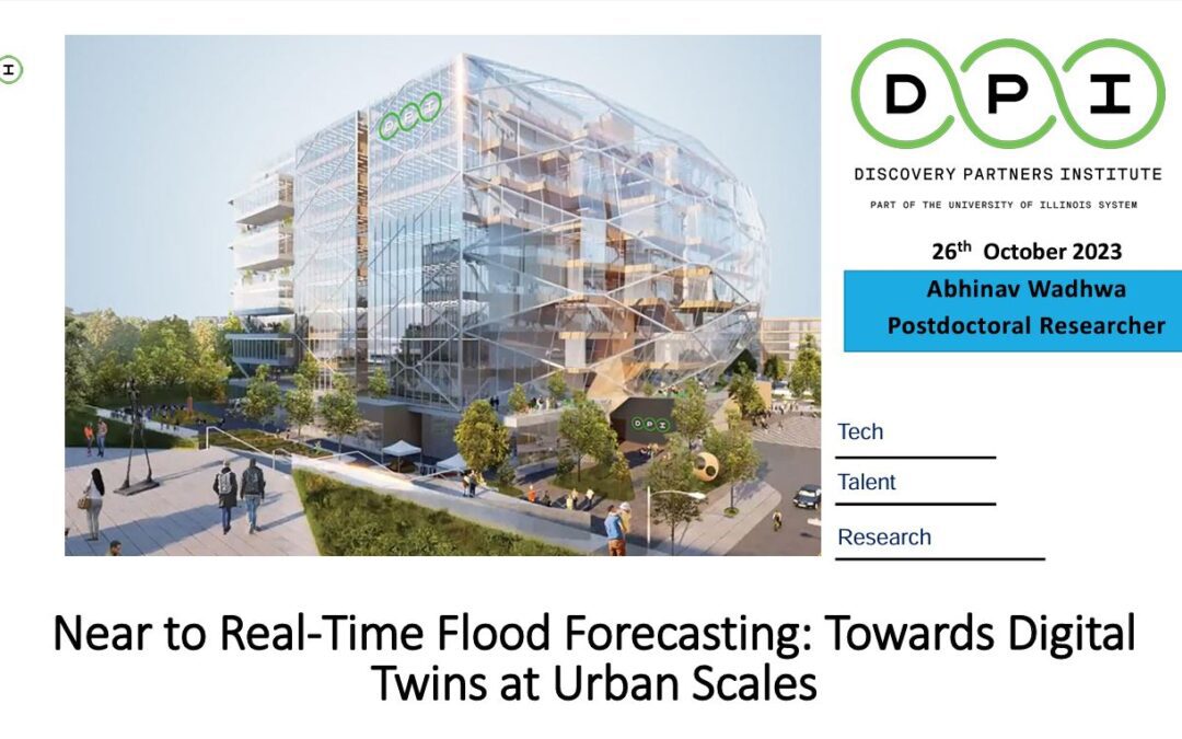 Near to Real-Time Flood Forecasting: Towards Digital Twins at Urban Scales 